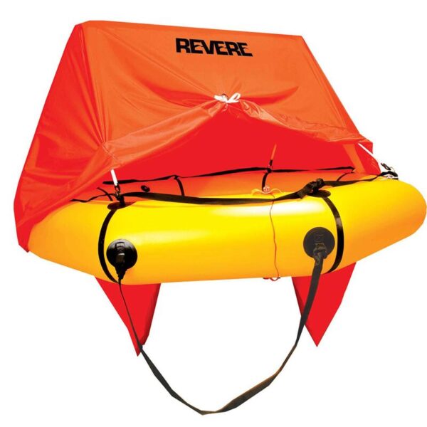 Coastal Compact 4-Person Life Raft Valise with Canopy image number null