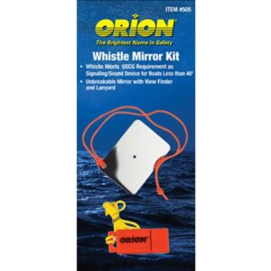 Safety Whistle with Mirror Combo image number null