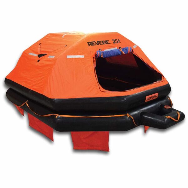 USCG/SOLAS Davit Launched, 25-Person Life Raft, A Pack image number null