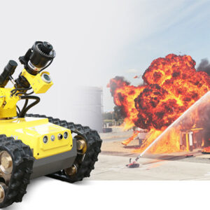 Electric Fire Fighting Robot