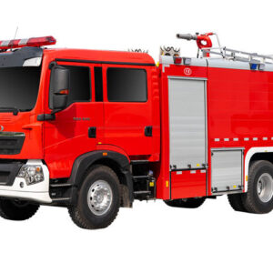 Double Row Cabin HOWO 19400Kgs 8000L Water Tanker Fire Truck