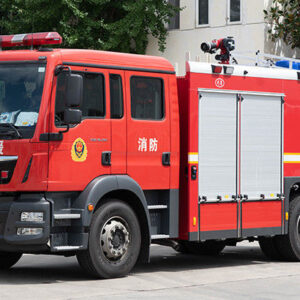 CXFIRE 213Kw CAFS 5000L Water Foam Fire Fighting Truck