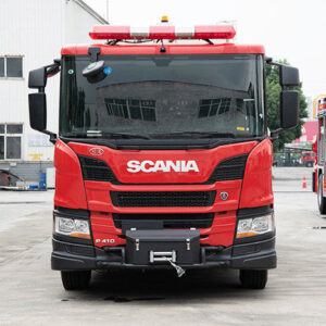 SCANIA Water Foam Emergency Fire Truck with Double Cabin