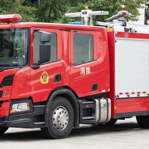 SCANIA 4000 Liters Water Tank Fire Truck with Rescue Equipment