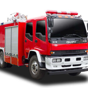 ISUZU 6000L Water Tanker Fire Fighting Truck With Pump