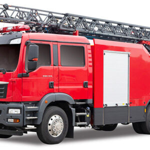 Sitrak 18m Aerial Ladder Fire Truck with CAFS Extinguishing System