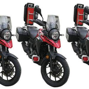 SUZUKI CAFS Fire Fighting ATV Motorcycle with Backpack System