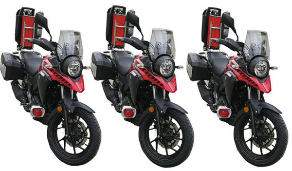 SUZUKI CAFS Fire Fighting ATV Motorcycle with Backpack System