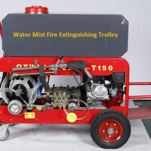 High Pressure Water Mist Fire Extinguishing Trolley with Honda Engine