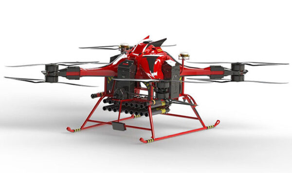 Window Broken Fire Fighting Drone and Detection UAV