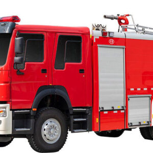 SINOTRUK HOWO Water And Foam Fire Fighting Truck 2000 Gallons