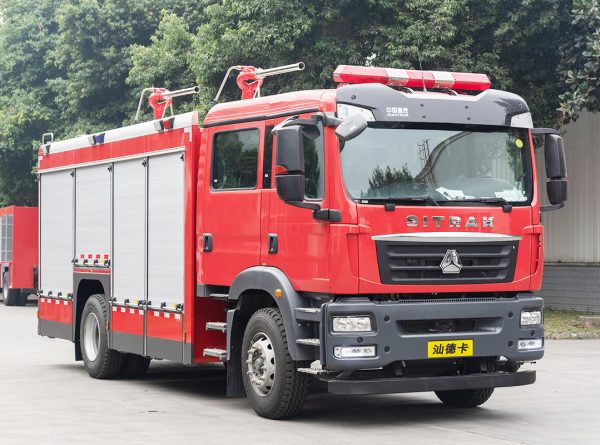 SITRAK 4-Ton Dry Powder Fire Truck