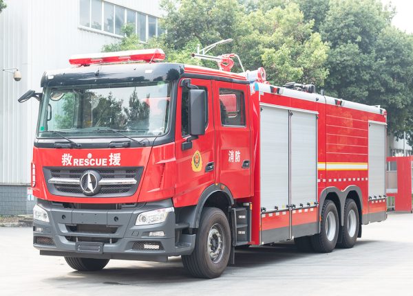 Beiben 12T Dry Powder Foam Combined Fire Truck