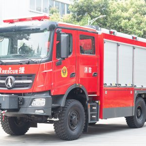 BEIBEN Rescue Special Fire Truck with Winch & Crane & Generator