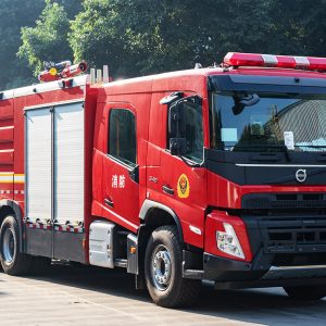 Volvo Dry Powder Combined Fire Truck