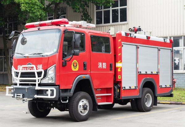 Haoman Deep Forest Fire Truck