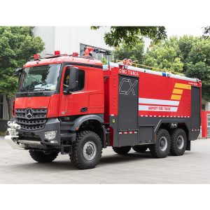 6x6 Airport ARFF Fire Fighting Truck Fire Engine