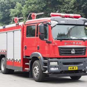 SITRAK 4 Ton Dry Powder Fire Fighting Truck