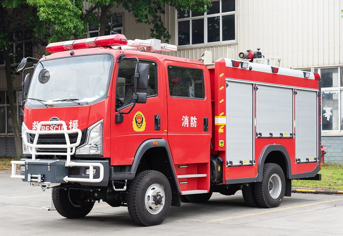 HOWO Forest Fire Fighting Truck 24L/s With 3000L Capacity