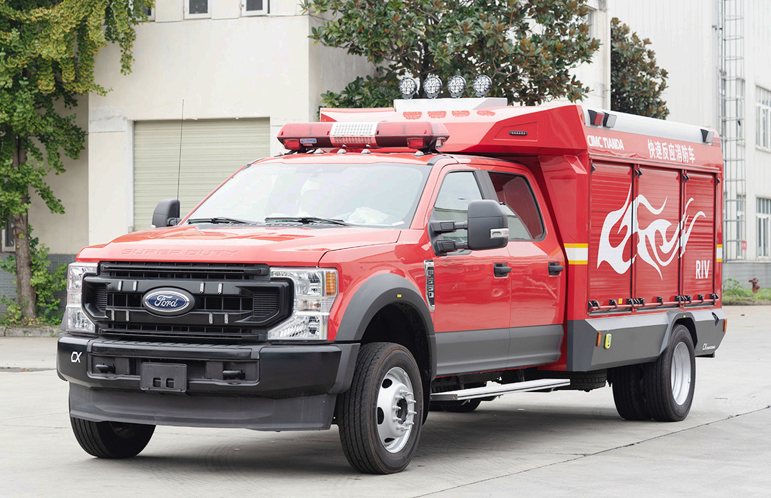 Small 4x2 Fire Truck Perfect for Fire Fighting and Rescue