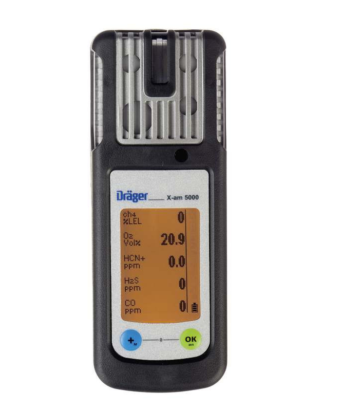 Drager X-am5000 Multi Gas Detector Suitable for Various Environments